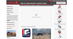 Desktop Screenshot of empec.cz